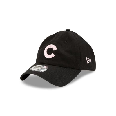 Black Chicago Cubs Hat - New Era MLB Casual Classic Adjustable Caps USA5803261